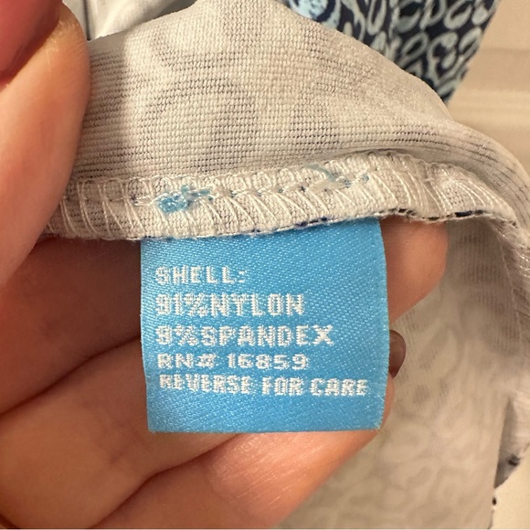 J. McLaughlin Blue and White Wrap Dress size Small - Picture 4 of 5